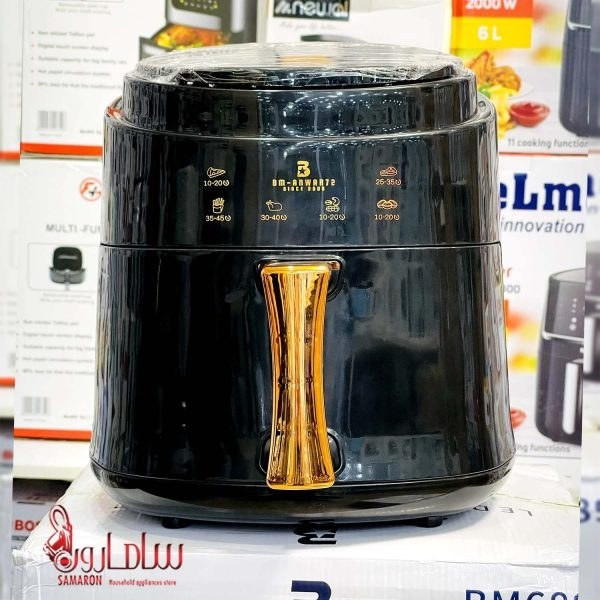 سرخ کن بدون روغن 8 لیتر سیلور کرست 1400 وات مدلjD689B
