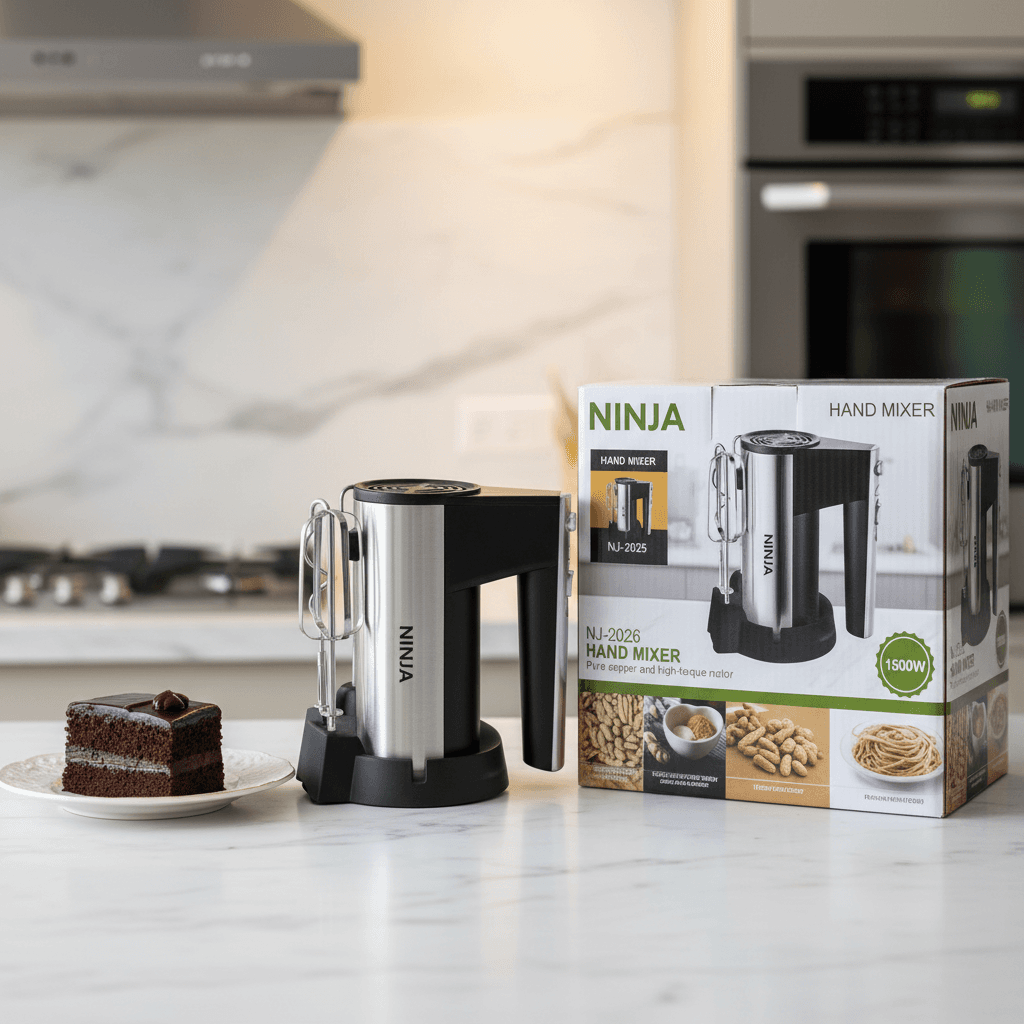 همزن پایه دار نینجا قدرت 1500W وات - مدل NJ-2026