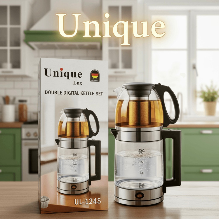 چایی ساز روهمی یونیک- وارمردار مدل UL-124