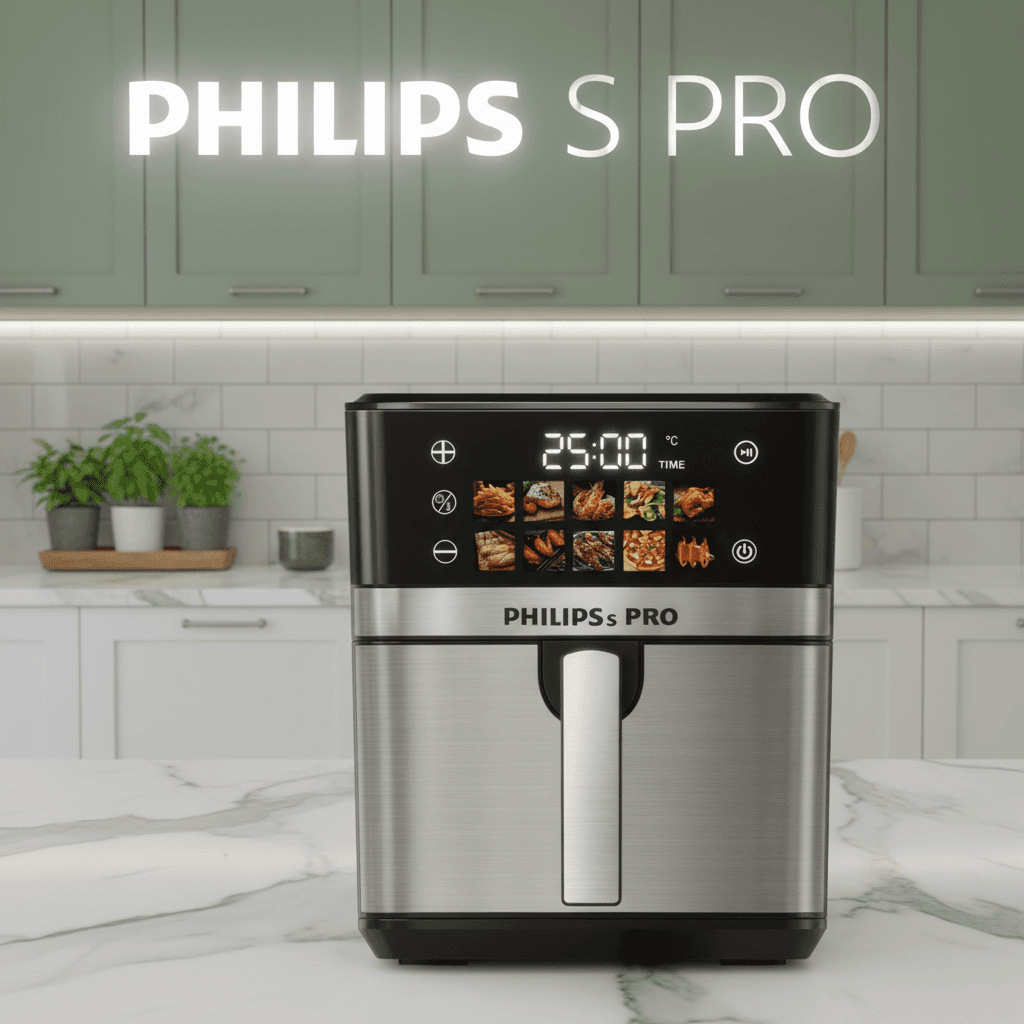 سرخ کن دو المنت فیلیپس پرو- ظرفیت 15 لیتری تمام استیل سبددار قدرت 3000W وات- مدل PH-1898