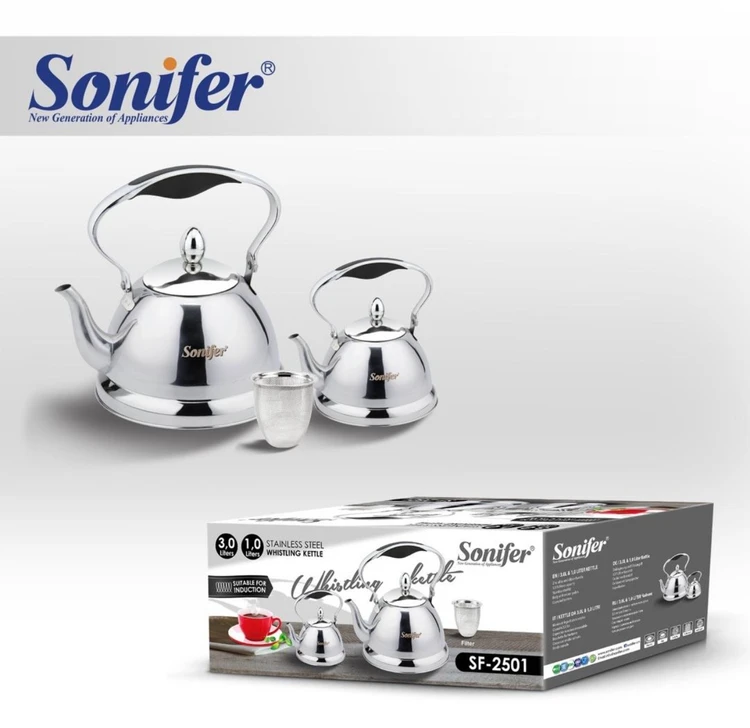 کتری روگازی استیل دوقلو سونیفر مدل SF2501