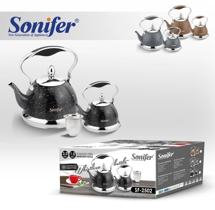 کتری روگازی استیل دوقلو سونیفر مدل SF2502