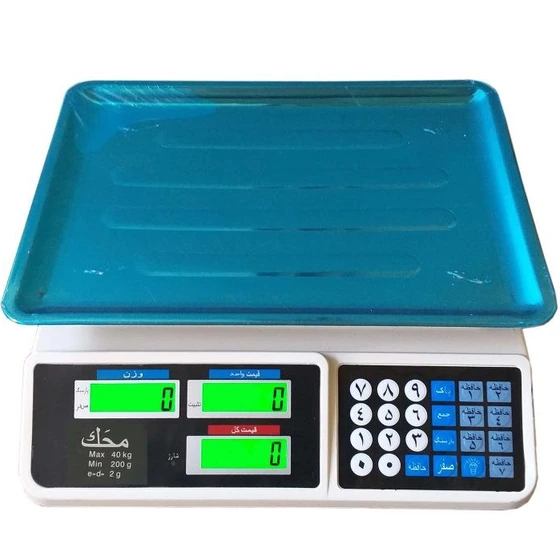 ترازو فروشگاهی محک مدل SB-5407 ظرفیت ۴۰ کیلوگرم
