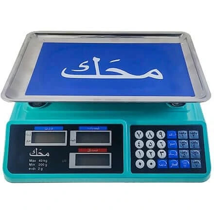 ترازو فروشگاهی محک مدل SB-5407 ظرفیت ۴۰ کیلوگرم