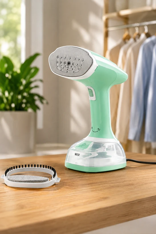 بخارگر دستی لباس DSP مدل KD1357 | توان 1600 وات، مخزن 300 میلیلیتر، بخاردهی سریع