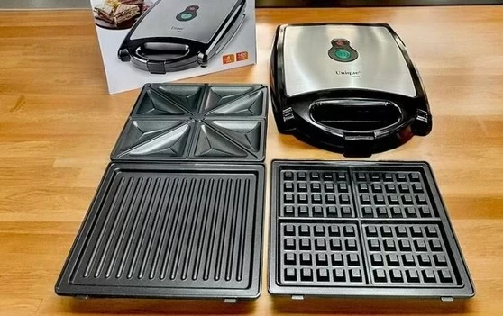 ساندویچ ساز سه کاره یونیک کینگ مدل MN-2060