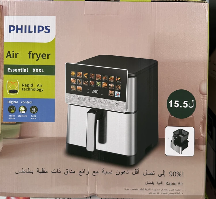 سرخ کن بدون روغن فیلیپس مدل HD9990 ظرفیت 15.5 لیتر XXL دیجیتال