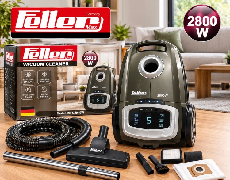 جاروبرقی فلر مکس Feller Max مدل MB-CJ919B توان 2800 وات