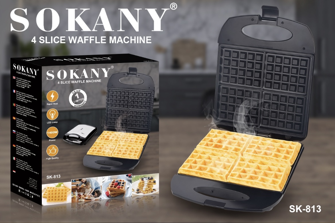 وافل ساز سوکانی مدل SOKANY SK-813