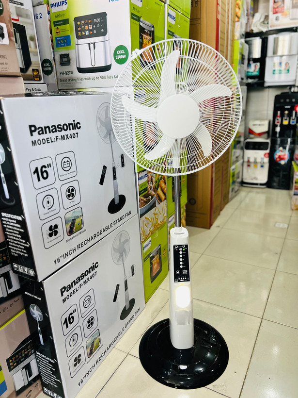 پنکه شارژی و برقی پاناسونیک دوحالته مدل F-MX407