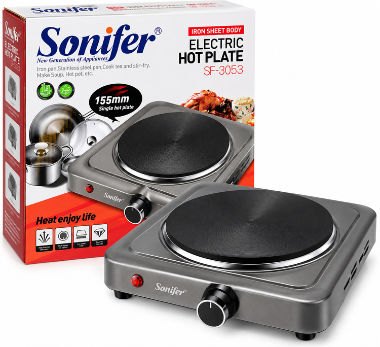 اجاق برقی تکشعله سونیفر مدل SF-3053 توان 1000 وات