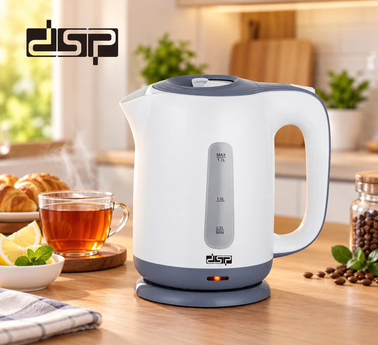 کتری برقی DSP مدل KK1267 ظرفیت ۱.۷ لیتر، توان ۲۲۰۰ وات